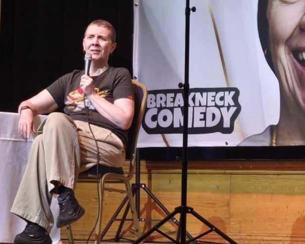 K​aren’s tour includes three dates in Angus. (Pic: Breakneck Comedy)