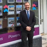 Gavin Michie outside the Brechin office of the Chamber Practice.