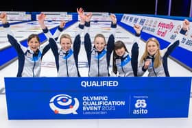 The curlers have booked Team GB's place at the Winter Olympics. Pic by WCF/Steve Seixeiro