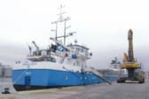 ​Prima Queen, showing her port of registry as Borga (Finland).