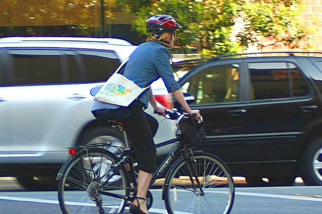 Staff were encouraged to cycle to work